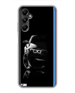 Чехол для Samsung Galaxy A05s с картинкой «Силуэт BMW в темноте» Чехол для Samsung Galaxy A05s с картинкой «Силуэт BMW в темноте»