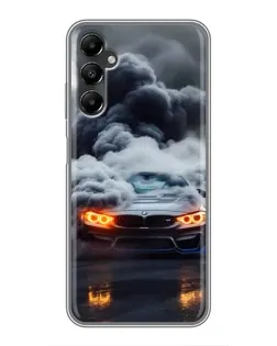 Чехол для Samsung Galaxy A05s с картинкой «BMW в дыму» Чехол для Samsung Galaxy A05s с картинкой «BMW в дыму»