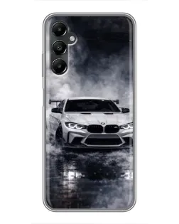 Чехол для Samsung Galaxy A05s с картинкой «BMW сквозь туман» Чехол для Samsung Galaxy A05s с картинкой «BMW сквозь туман»