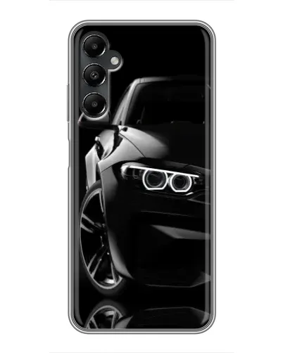 Чехол для Samsung Galaxy A05s с картинкой «Черная BMW — профиль» Чехол для Samsung Galaxy A05s с картинкой «Черная BMW — профиль»