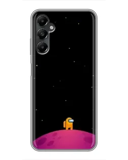 Чехол для Samsung Galaxy A05s с картинкой «Одинокий герой на планете» Чехол для Samsung Galaxy A05s с картинкой «Одинокий герой на планете»