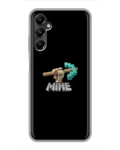 Чехол для Samsung Galaxy A05s с картинкой «Алмазная кирка»