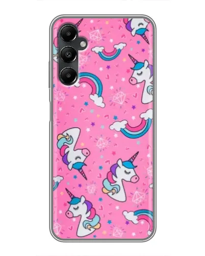 Чехол для Samsung Galaxy A05s с картинкой «Unicorn паттерн розовый» Чехол для Samsung Galaxy A05s с картинкой «Unicorn паттерн розовый»