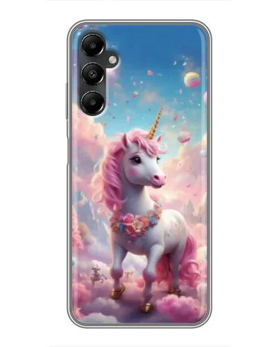 Чехол для Samsung Galaxy A05s с картинкой «Единорог среди облаков» Чехол для Samsung Galaxy A05s с картинкой «Единорог среди облаков»