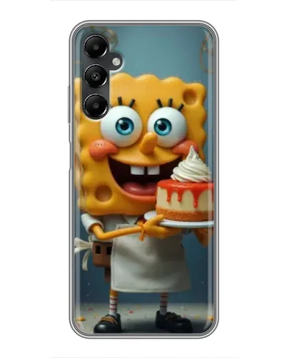 Чехол для Samsung Galaxy A05s с картинкой «Повар Спанч Боб»