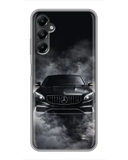 Чехол для Samsung Galaxy A05s с картинкой «Mercedes в дыму»