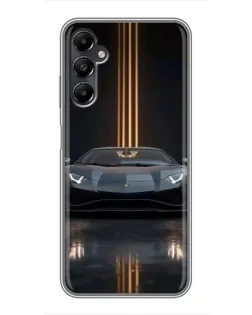 Чехол для Samsung Galaxy A05s с картинкой «Lamborghini золотые линии» Чехол для Samsung Galaxy A05s с картинкой «Lamborghini золотые линии»