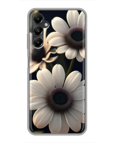 Чехол для Samsung Galaxy A05s с картинкой «Белые маргаритки макро»