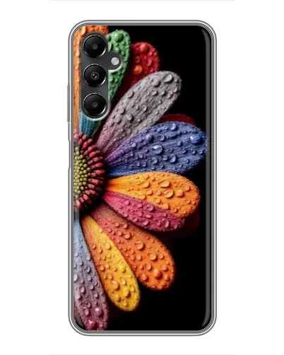 Чехол для Samsung Galaxy A05s с картинкой «Радужный цветок»