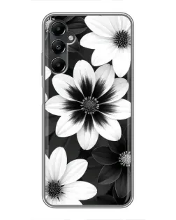 Чехол для Samsung Galaxy A05s с картинкой «Монохромные астры» Чехол для Samsung Galaxy A05s с картинкой «Монохромные астры»