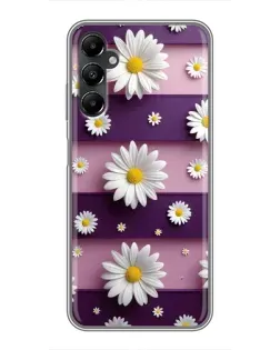 Чехол для Samsung Galaxy A05s с картинкой «Ромашки на фиолетовом» Чехол для Samsung Galaxy A05s с картинкой «Ромашки на фиолетовом»
