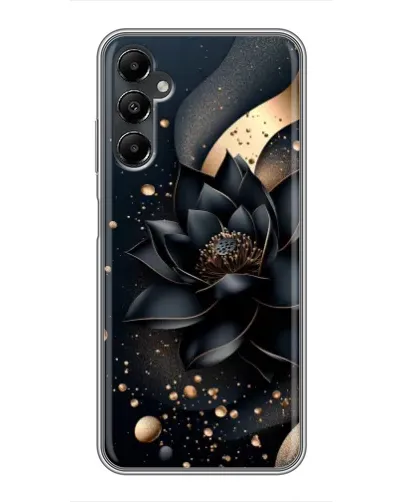 Чехол для Samsung Galaxy A05s с картинкой «Черный лотос»