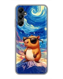 Чехол для Samsung Galaxy A05s с картинкой «Капибара Ван Гога»