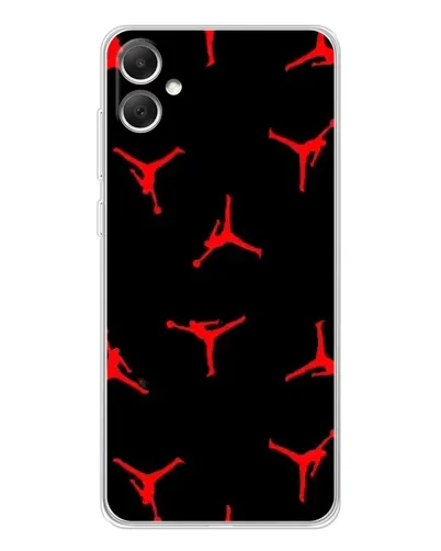 Чехол для Samsung Galaxy A06 с картинкой «Jordan Red Pattern» Чехол для Samsung Galaxy A06 с картинкой «Jordan Red Pattern»