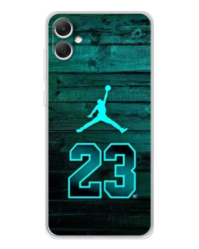 Чехол для Samsung Galaxy A06 с картинкой «Jordan Cyan 23» Чехол для Samsung Galaxy A06 с картинкой «Jordan Cyan 23»