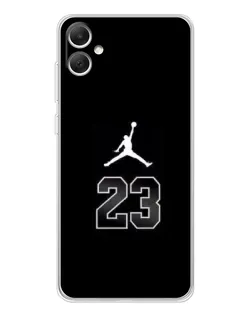 Чехол для Samsung Galaxy A06 с картинкой «Jordan Flight 23» Чехол для Samsung Galaxy A06 с картинкой «Jordan Flight 23»