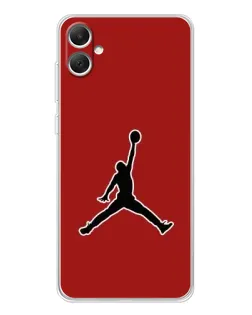 Чехол для Samsung Galaxy A06 с картинкой «Jordan Red Back» Чехол для Samsung Galaxy A06 с картинкой «Jordan Red Back»