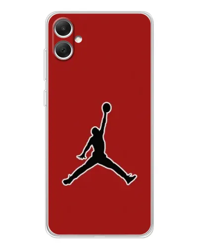 Чехол для Samsung Galaxy A06 с картинкой «Jordan Red Back» Чехол для Samsung Galaxy A06 с картинкой «Jordan Red Back»