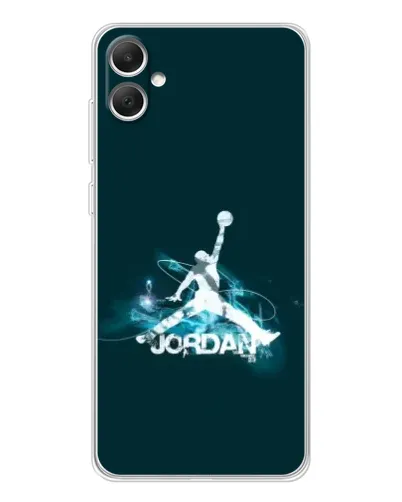 Чехол для Samsung Galaxy A06 с картинкой «Jordan Blue Fire» Чехол для Samsung Galaxy A06 с картинкой «Jordan Blue Fire»