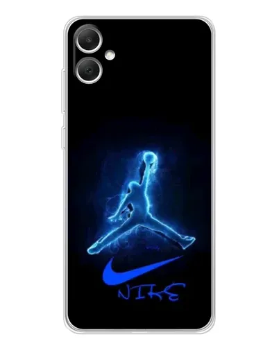 Чехол для Samsung Galaxy A06 с картинкой «Jordan Neon Blue» Чехол для Samsung Galaxy A06 с картинкой «Jordan Neon Blue»