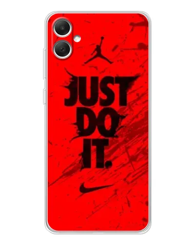 Чехол для Samsung Galaxy A06 с картинкой «Nike Just Do It» Чехол для Samsung Galaxy A06 с картинкой «Nike Just Do It»