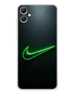 Чохол для Samsung Galaxy A06 з картинкою «Неоновий контур Nike» Чохол для Samsung Galaxy A06 з картинкою «Неоновий контур Nike»