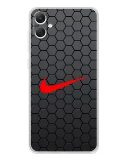 Чохол для Samsung Galaxy A06 з картинкою «Nike — карбонова сітка» Чохол для Samsung Galaxy A06 з картинкою «Nike — карбонова сітка»