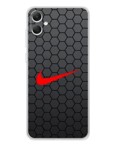 Чохол для Samsung Galaxy A06 з картинкою «Nike — карбонова сітка»