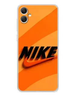 Чохол для Samsung Galaxy A06 з картинкою «Помаранчевий драйв Nike» Чохол для Samsung Galaxy A06 з картинкою «Помаранчевий драйв Nike»