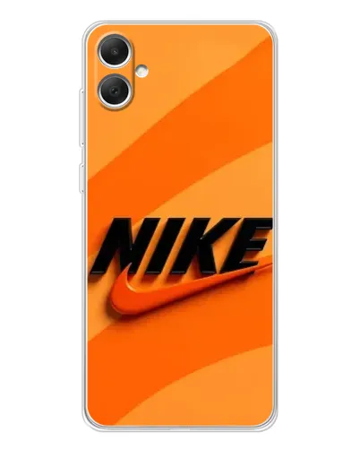 Чохол для Samsung Galaxy A06 з картинкою «Помаранчевий драйв Nike»