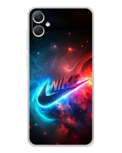 Чохол для Samsung Galaxy A06 з картинкою «Вогняний логотип Nike» Чохол для Samsung Galaxy A06 з картинкою «Вогняний логотип Nike»