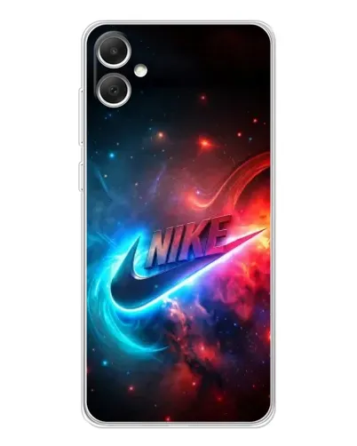 Чохол для Samsung Galaxy A06 з картинкою «Вогняний логотип Nike»
