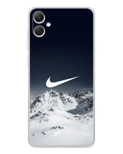 Чохол для Samsung Galaxy A06 з картинкою «Nike — зимові гори»
