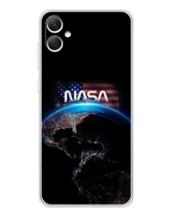 Чехол для Samsung Galaxy A06 с картинкой «Земля из космоса NASA» Чехол для Samsung Galaxy A06 с картинкой «Земля из космоса NASA»
