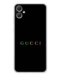 Чехол для Samsung Galaxy A06 с картинкой «Gucci — неоновый минимализм»