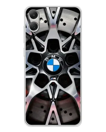 Чехол для Samsung Galaxy A06 с картинкой «BMW — деталь диска» Чехол для Samsung Galaxy A06 с картинкой «BMW — деталь диска»
