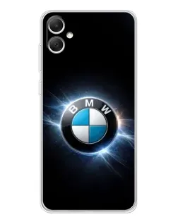 Чехол для Samsung Galaxy A06 с картинкой «BMW — неоновое сияние» Чехол для Samsung Galaxy A06 с картинкой «BMW — неоновое сияние»