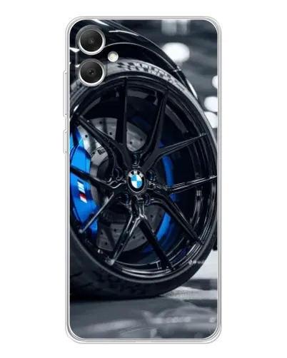 Чехол для Samsung Galaxy A06 с картинкой «Колесо BMW вблизи» Чехол для Samsung Galaxy A06 с картинкой «Колесо BMW вблизи»