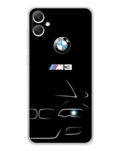 Чехол для Samsung Galaxy A06 с картинкой «Минималистичный принт BMW M3» Чехол для Samsung Galaxy A06 с картинкой «Минималистичный принт BMW M3»