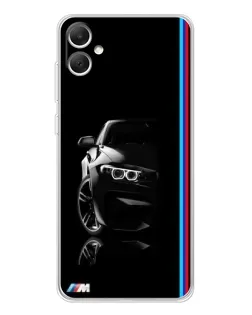 Чехол для Samsung Galaxy A06 с картинкой «Силуэт BMW в темноте» Чехол для Samsung Galaxy A06 с картинкой «Силуэт BMW в темноте»