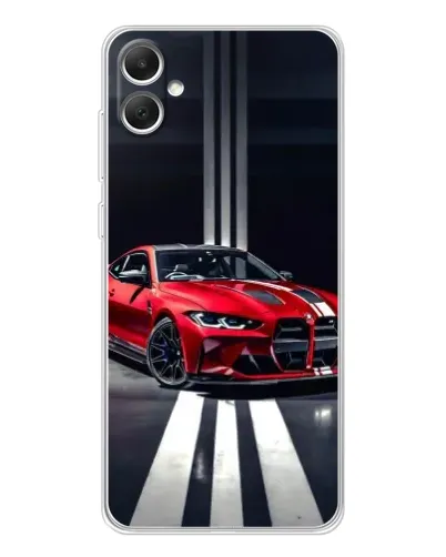 Чехол для Samsung Galaxy A06 с картинкой «Красная BMW на дороге» Чехол для Samsung Galaxy A06 с картинкой «Красная BMW на дороге»