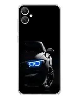 Чехол для Samsung Galaxy A06 с картинкой «BMW — ночной взгляд» Чехол для Samsung Galaxy A06 с картинкой «BMW — ночной взгляд»