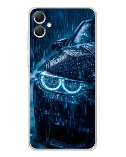 Чехол для Samsung Galaxy A06 с картинкой «BMW под дождем» Чехол для Samsung Galaxy A06 с картинкой «BMW под дождем»