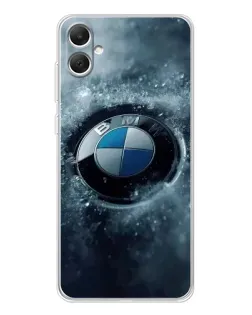Чехол для Samsung Galaxy A06 с картинкой «Логотип BMW — лед» Чехол для Samsung Galaxy A06 с картинкой «Логотип BMW — лед»