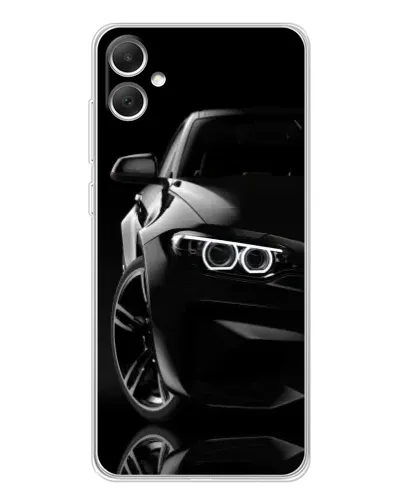 Чехол для Samsung Galaxy A06 с картинкой «Черная BMW — профиль» Чехол для Samsung Galaxy A06 с картинкой «Черная BMW — профиль»