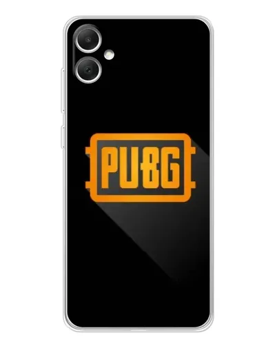 Чехол для Samsung Galaxy A06 с картинкой «PUBG — рамка лого»