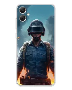 Чохол для Samsung Galaxy A06 з картинкою «PUBG — реалістичний герой» Чохол для Samsung Galaxy A06 з картинкою «PUBG — реалістичний герой»