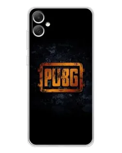 Чохол для Samsung Galaxy A06 з картинкою «PUBG — золотий логотип» Чохол для Samsung Galaxy A06 з картинкою «PUBG — золотий логотип»