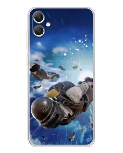 Чохол для Samsung Galaxy A06 з картинкою «Десант PUBG — стрибок» Чохол для Samsung Galaxy A06 з картинкою «Десант PUBG — стрибок»