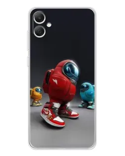 Чохол для Samsung Galaxy A06 з картинкою «Among Us — 3D стиль» Чохол для Samsung Galaxy A06 з картинкою «Among Us — 3D стиль»